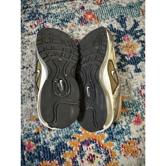 Nike Air Max 97 Sneakers Metallic Golden Gals Size 6.5 DO5881-700‎ - Picture 6 of 8